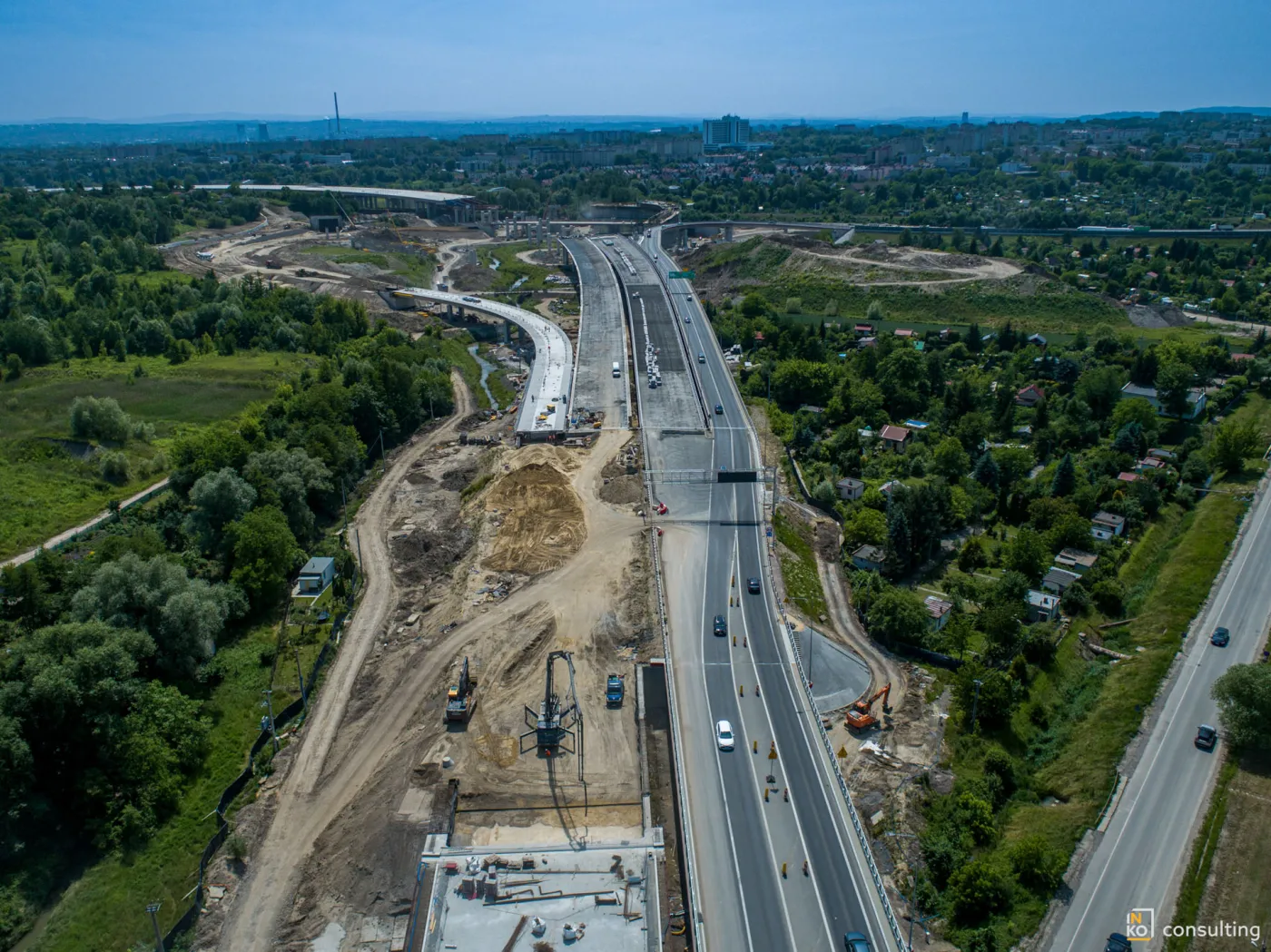 Budowa S7 na odcinku odcinku Widoma - Kraków