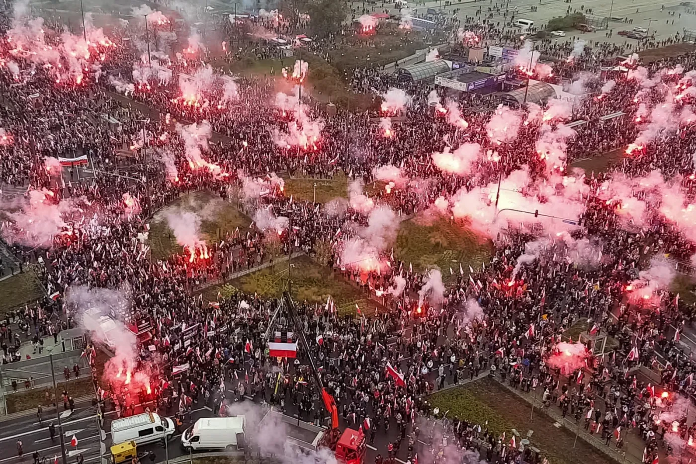 Trzaskowski: W Marszu Niepodległości mogło wziąć udział ok. 40 tys. uczestników