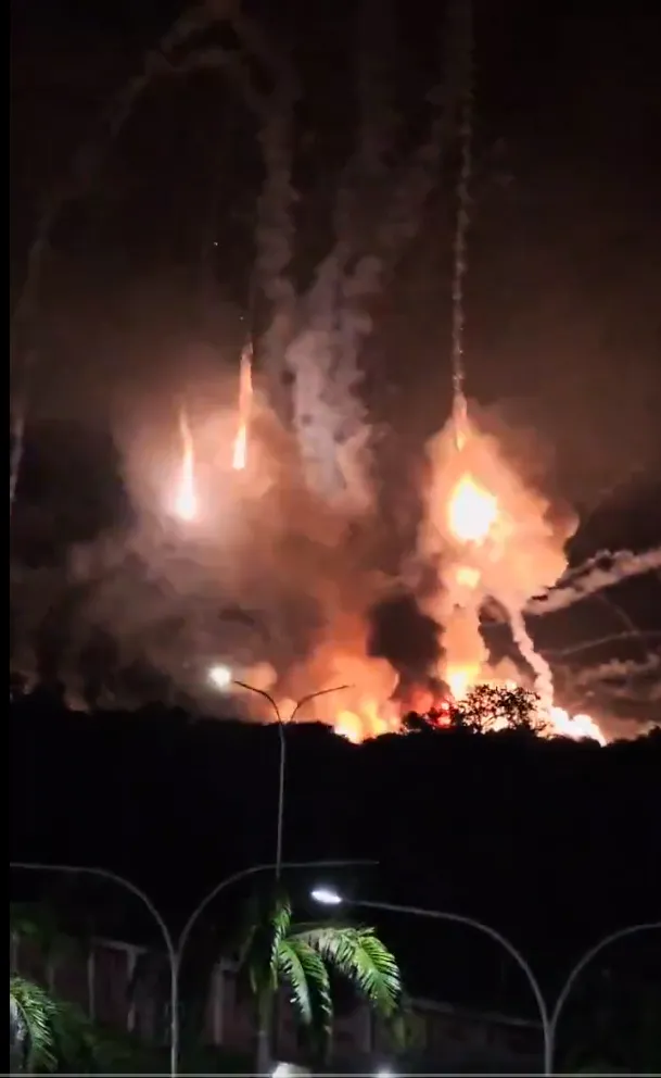 Eksplozje na jednym z wenezuelskich lotnisk