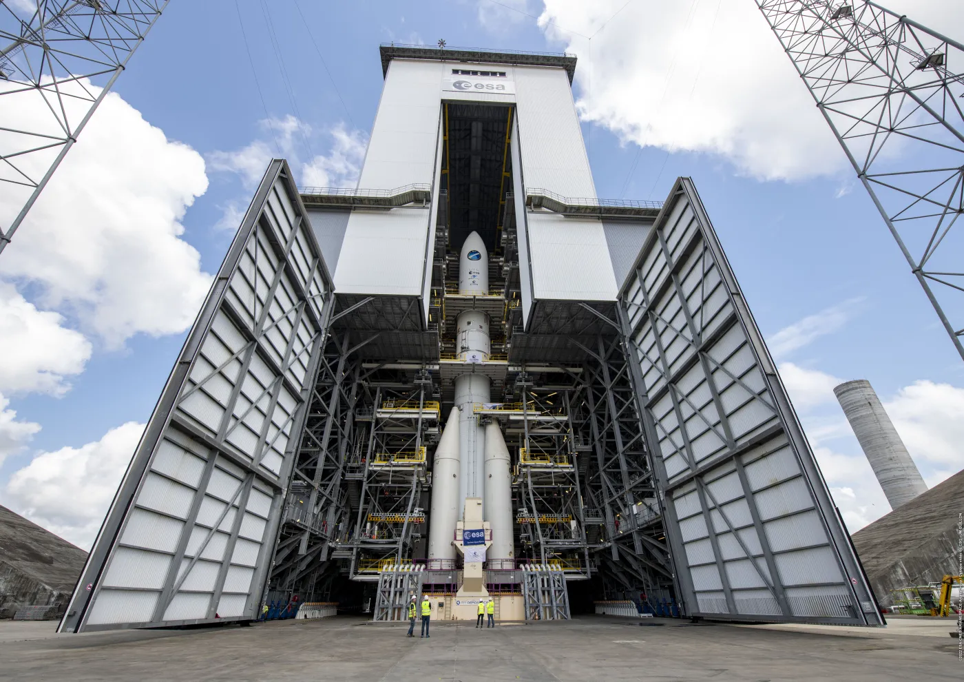 Rakieta Ariane 6. Źródło: Materiały prasowe ArianeGroup. @ESA-CNES-ARIANESPACE-ArianeGroup rakieta kosmos