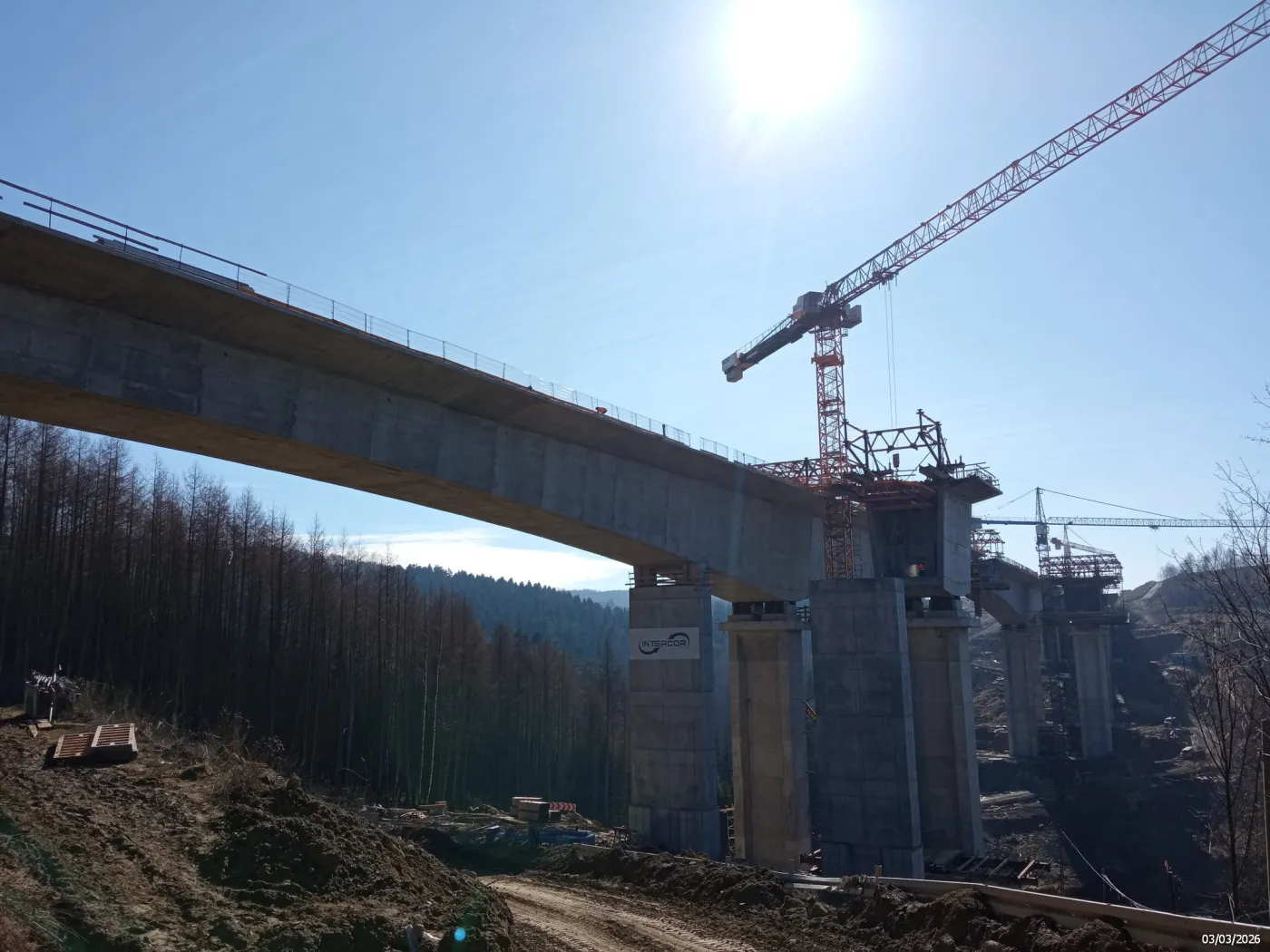 na odcinku S19 między Babicą a Jawornikiem