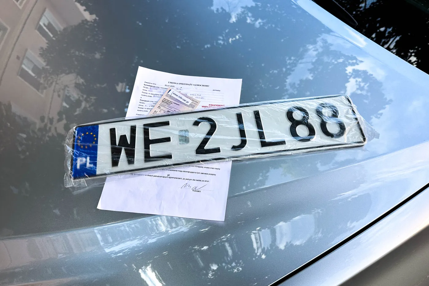 Nowe tablice rejestracyjne. Padła propozycja zmian. Ministerstwo odpowiada