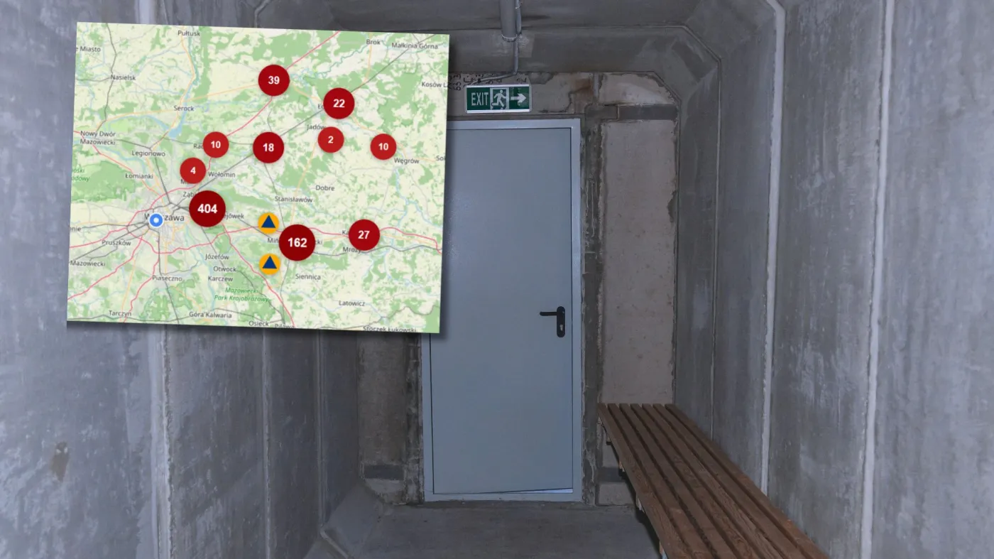 Gdzie szukać schronu w okolicy? Tu ukryjesz się w razie wojny. Oto mapa schronów 2026