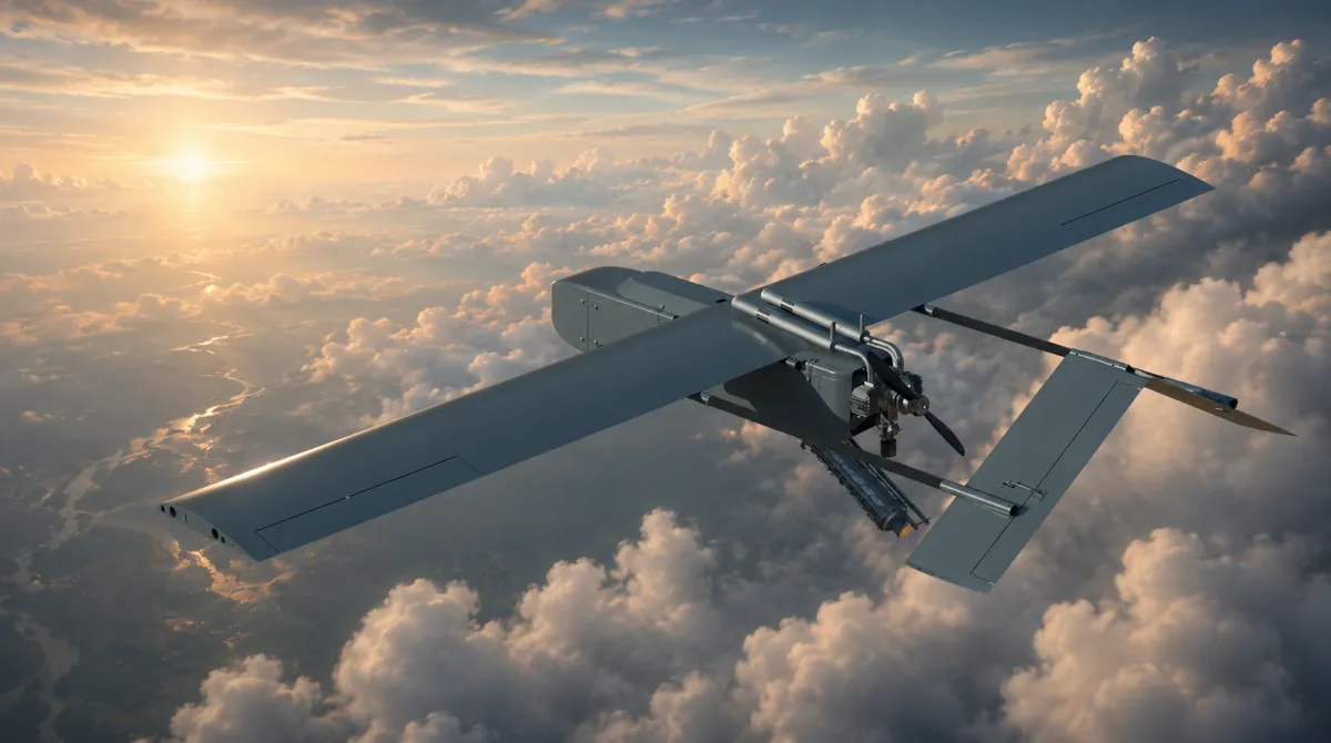Nad Polską przeleciał potężny dron i spadł na Litwie. To ważna broń w wojnie z Rosją