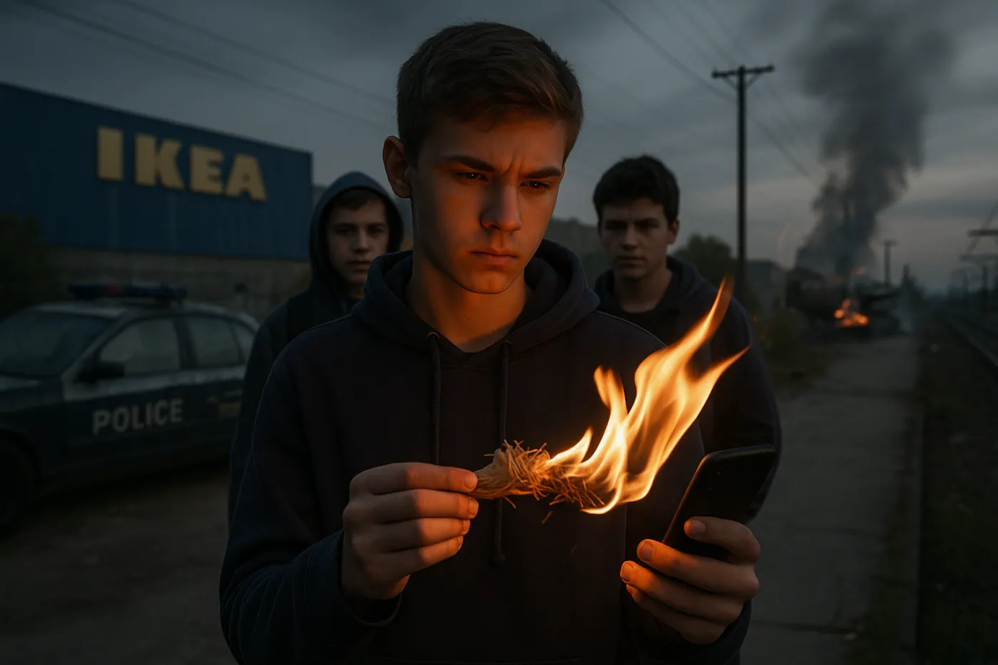 Tajemnicze QR-kody w szkolnych toaletach. Jak werbuje się dzieci do podpaleń?