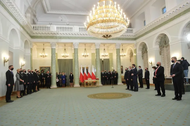 Prezydent Duda przyjął ślubowanie od nowych ministrów