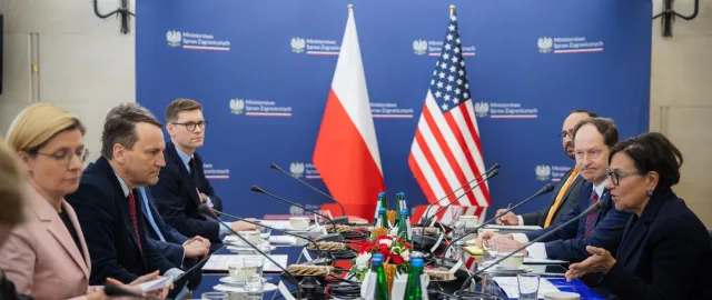 Szef MSZ spotkał się ze specjalną przedstawicielką USA ds. odbudowy gospodarczej Ukrainy