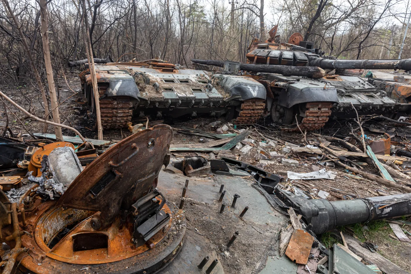 Rzeź pod Awdijiwką. W kilka miesięcy Rosjanie stracili ponad 220 czołgów i setki jednostek sprzętu