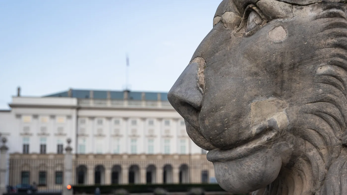 Warszawa Pałac Prezydencki w Warszawie budynek