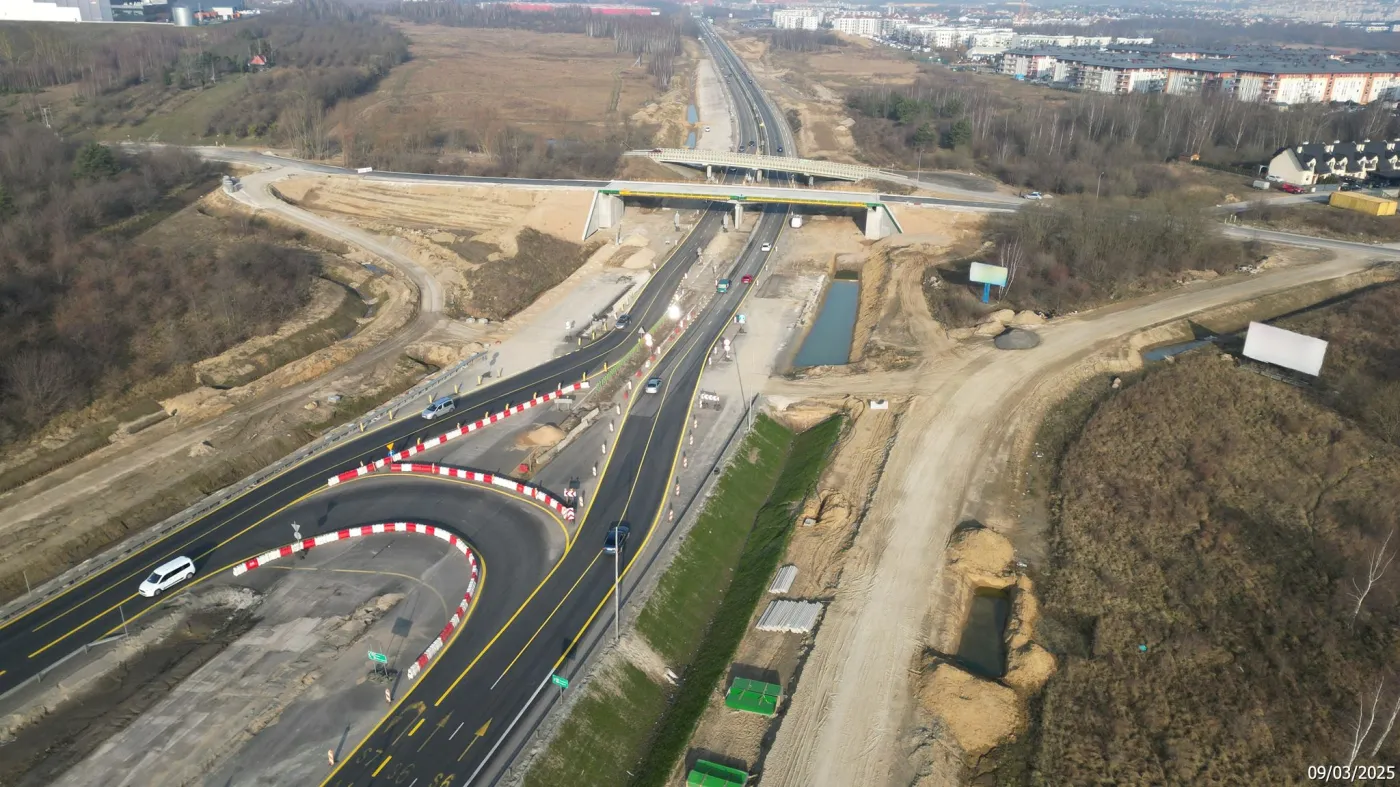 OMT Węzeł Gdańsk Południe - stan na marzec 2025 r.