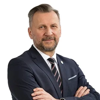 Jacek Kowalski, prezes lotniska Warszawa-Modlin.