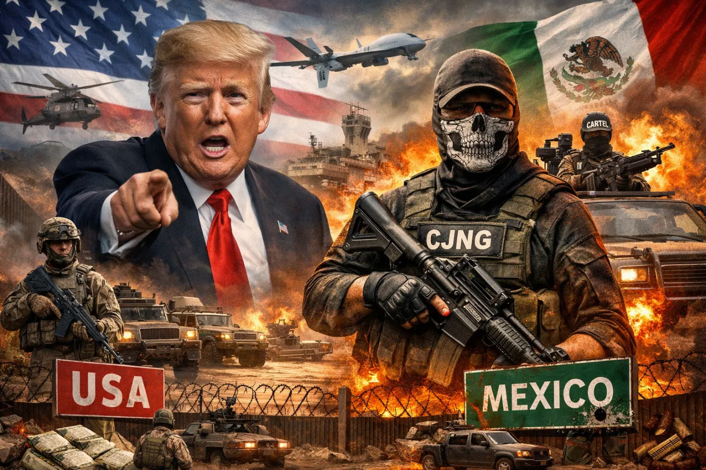 Trump ostrzega! Meksyk kolejny po Wenezueli?