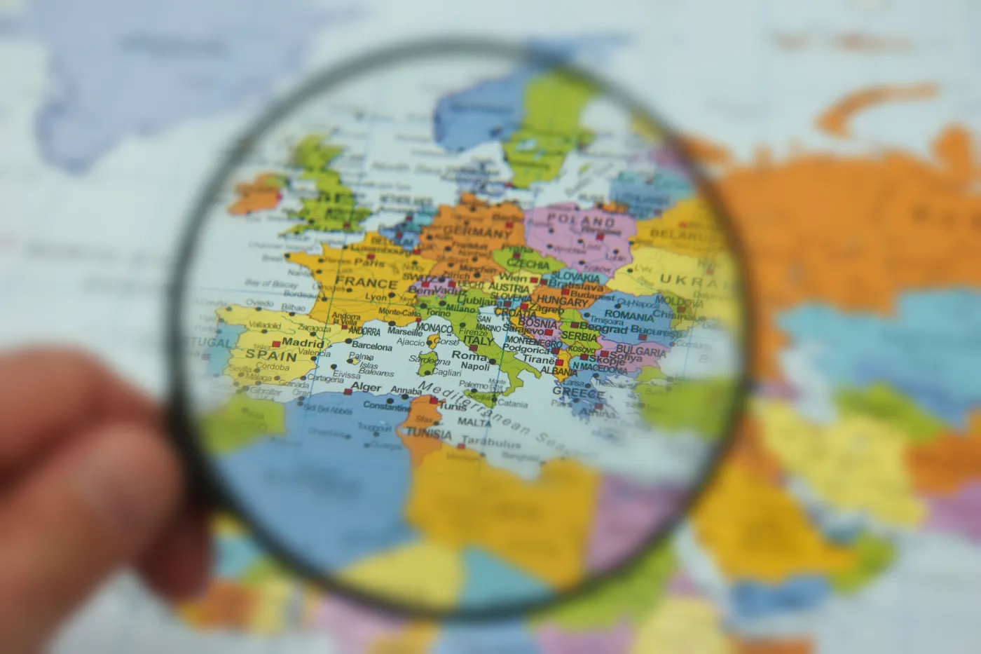 Mapa Europy