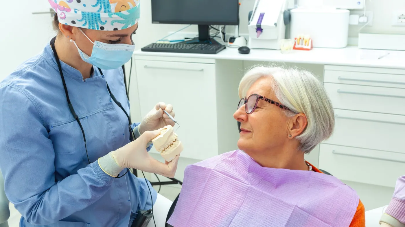 Dentysta, proteza zębowa