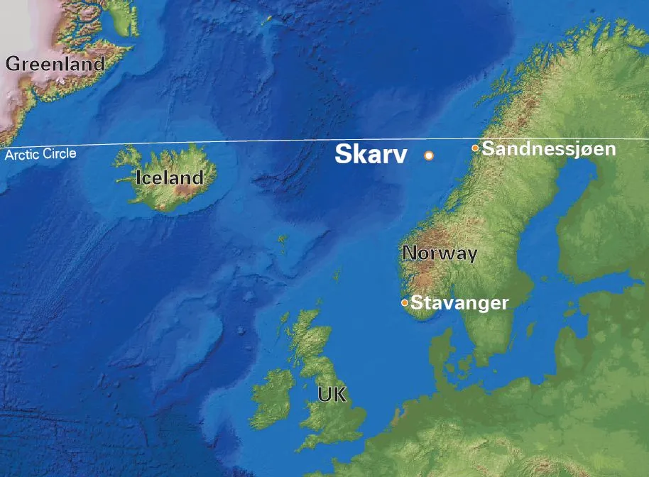 PGNiG rozpocznie wydobycie ze złoża Skarv w Norwegii
