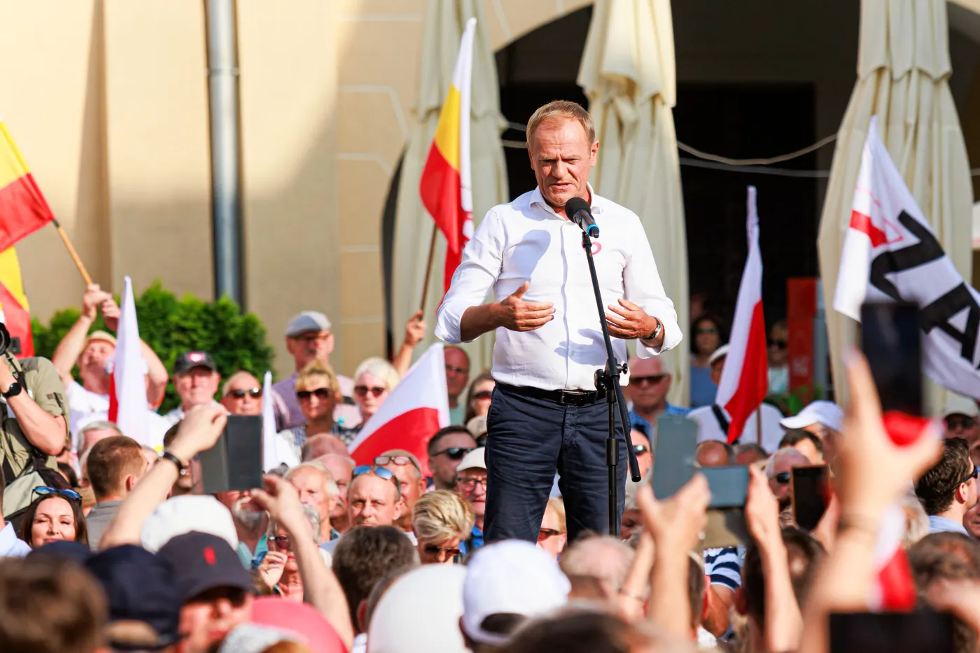 Tusk o Rosji: Widzimy dziś, jak upada dyktatura