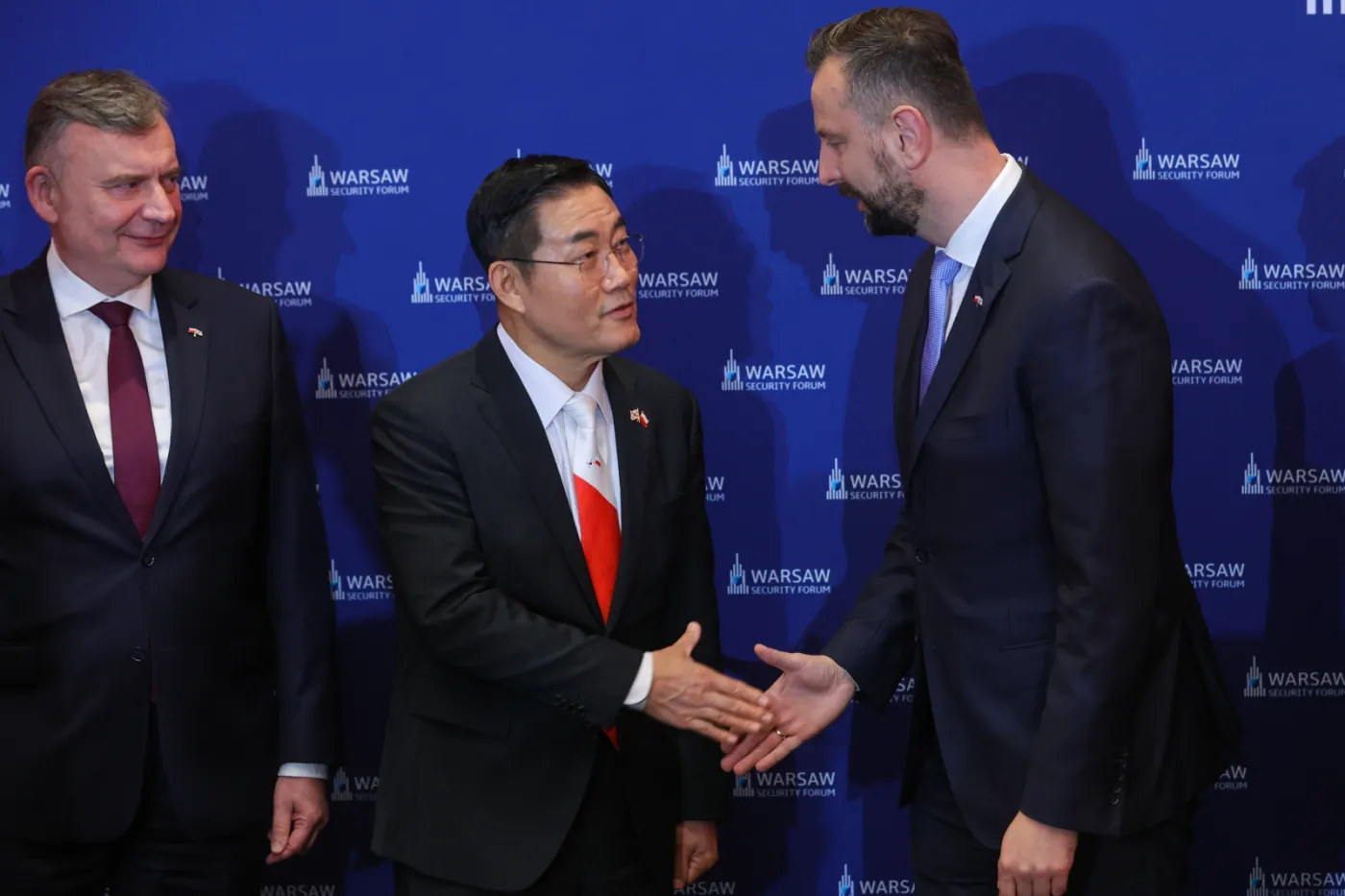 Paweł Bejda, Shin Won-sik i Władysław Kosiniak-Kamysz