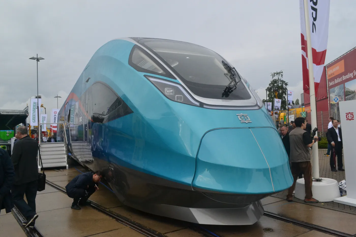 Pociąg wodorowy firmy CRRC. Fot. Krzysztof Śmietana