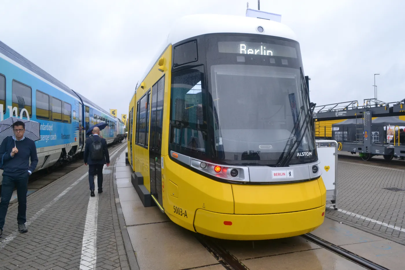 Tramwaj Alstom dla Berlina. Fot. Krzysztof Śmietana