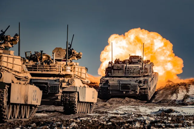 Pierwsze M1A2SEPv3 dla Polski już gotowe. To najnowsze amerykańskie czołgi