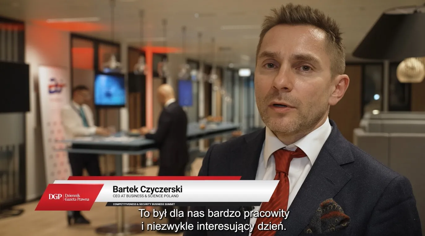 Bartek Czyczerski, BSP: Europa musi przezwyciężyć niechęć do ryzyka