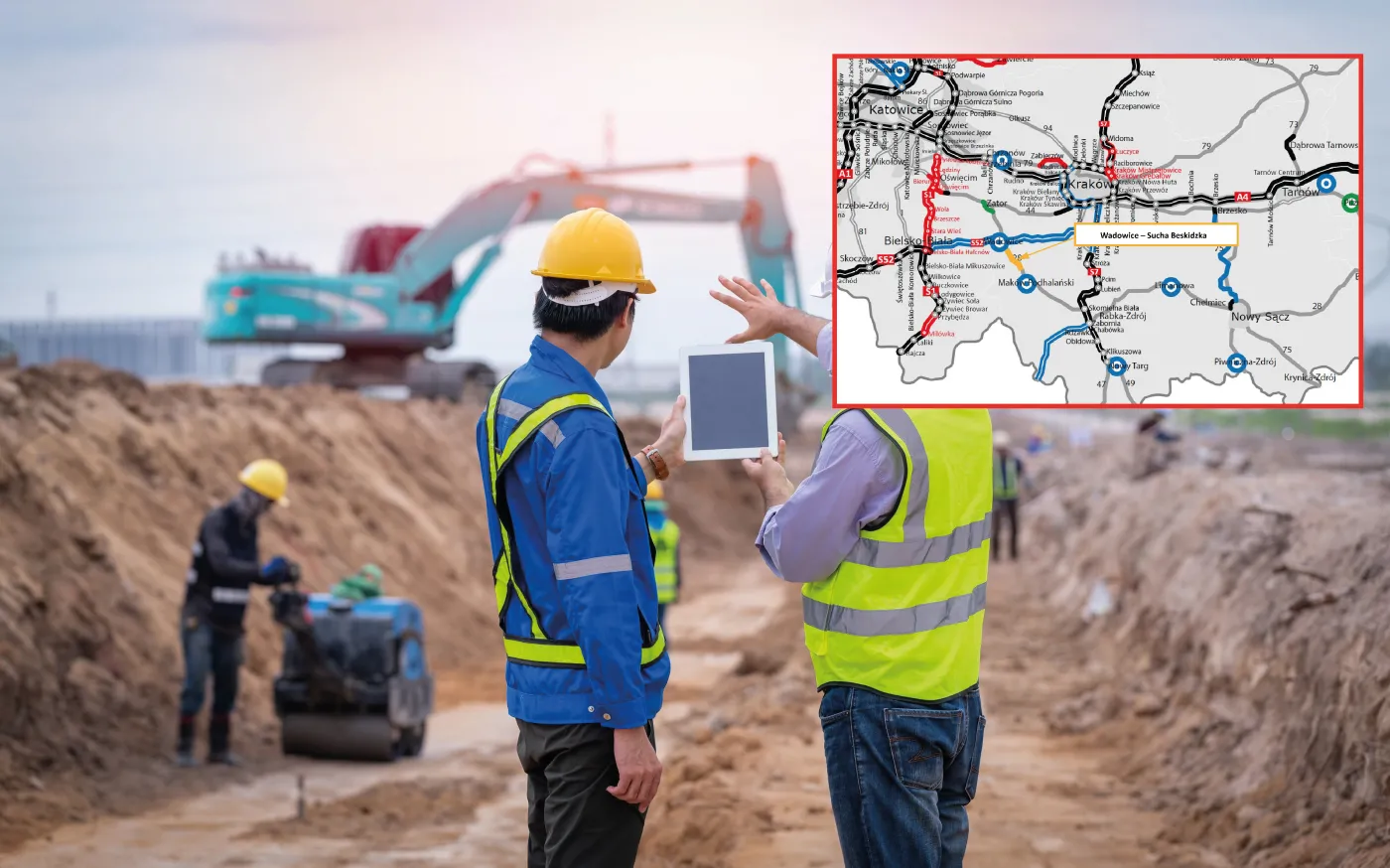 Ważna trasa na południu Polski do granicy z Ukrainą. Ostatni odcinek w Małopolsce ma już wykonawcę [MAPA]