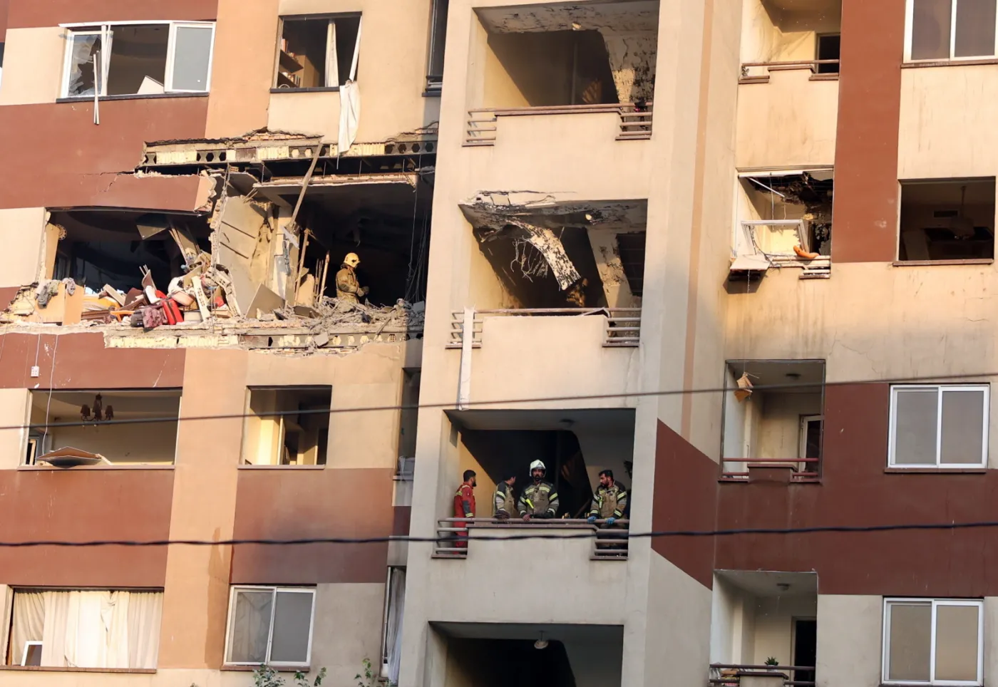 Atak Izraela na osiedla mieszkaniowe w Teheranie