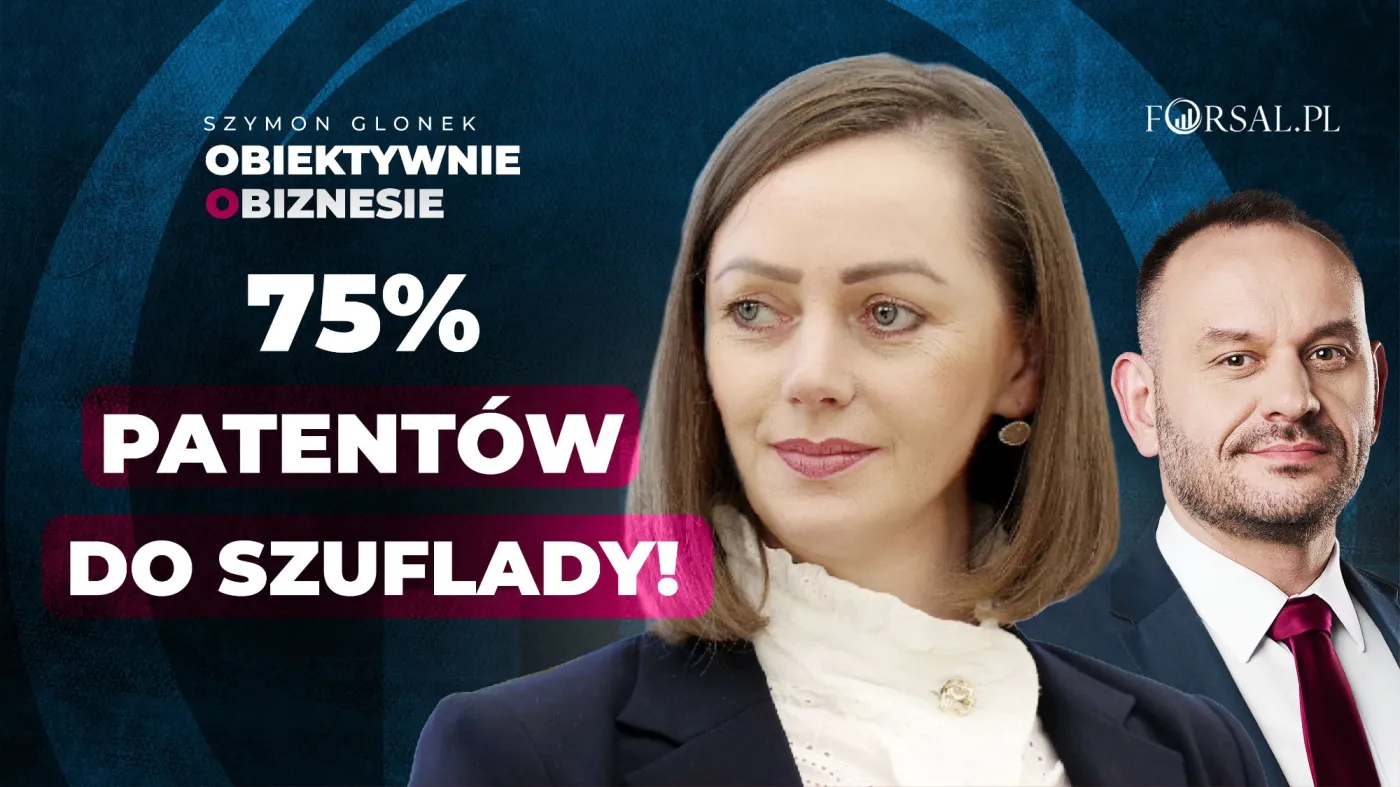 Patenty w Polsce: 75% nie trafia na rynek. GUS zbadał komercjalizację [Obiektywnie o Biznesie] Szymon Glonek