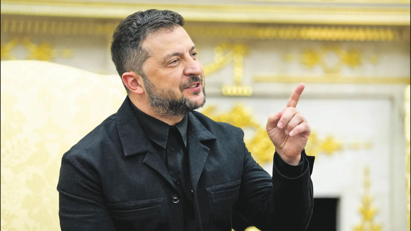Wołodymyr Zełenski rozmawiał w ubiegłym tygodniu ze specjalnymi wysłannikami Białego Domu