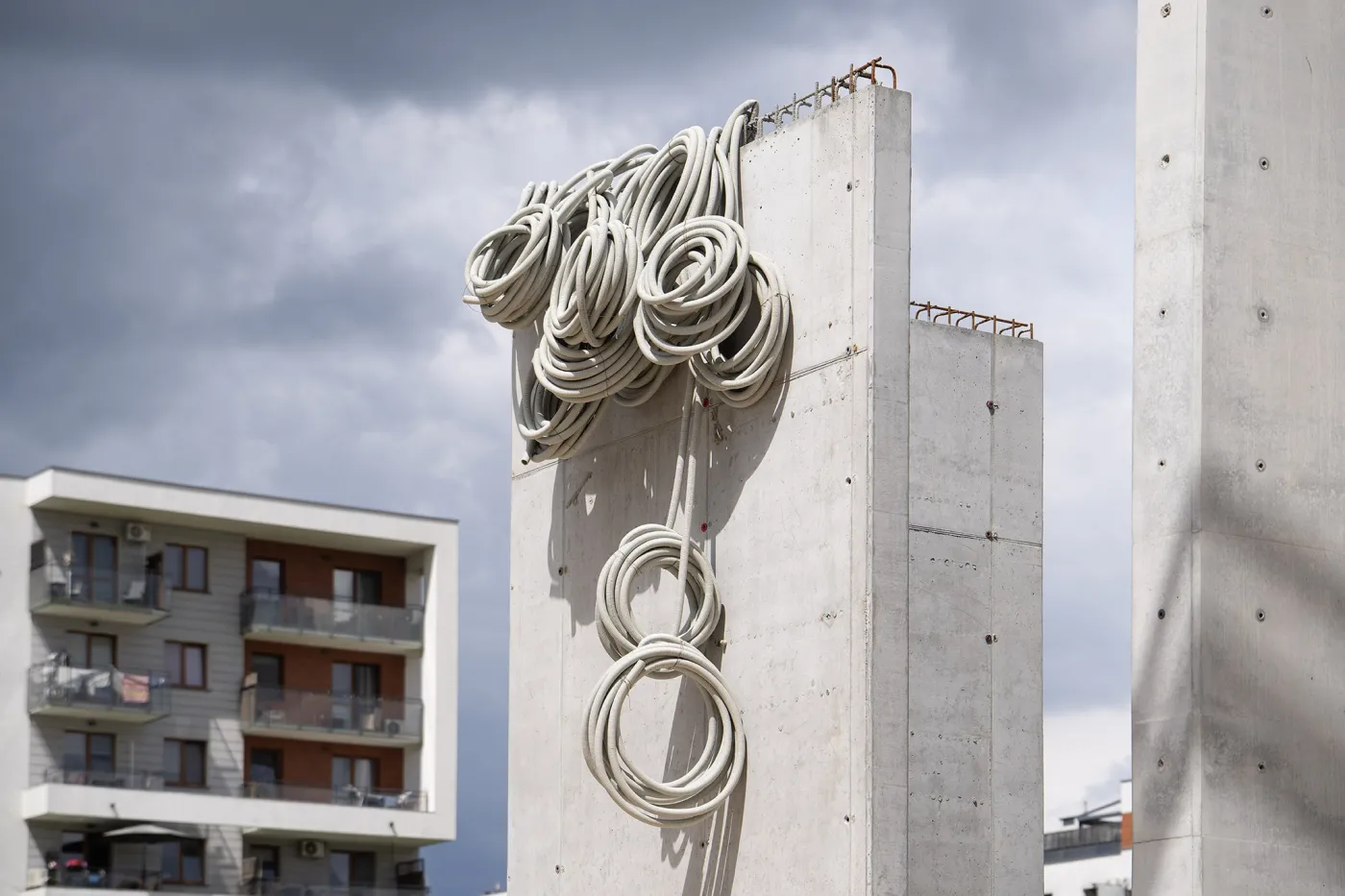 Prace budowlane na linii M2 (fot. Metro Warszawskie)