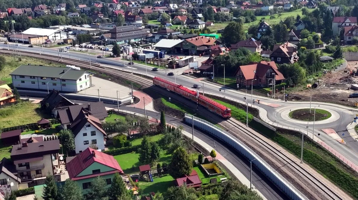 linia kolejowa 104 na odcinku Chabówka – Rabka-Zdrój 