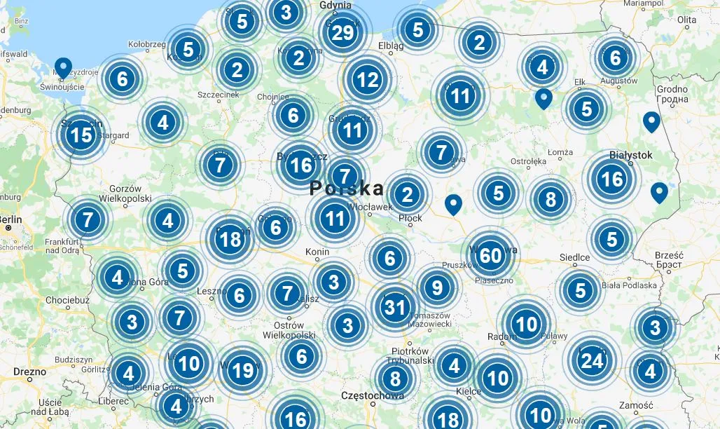 Bezpłatny test na koronawirusa można wykonać w 105 aptekach. Resort zdrowia udostępnia mapę