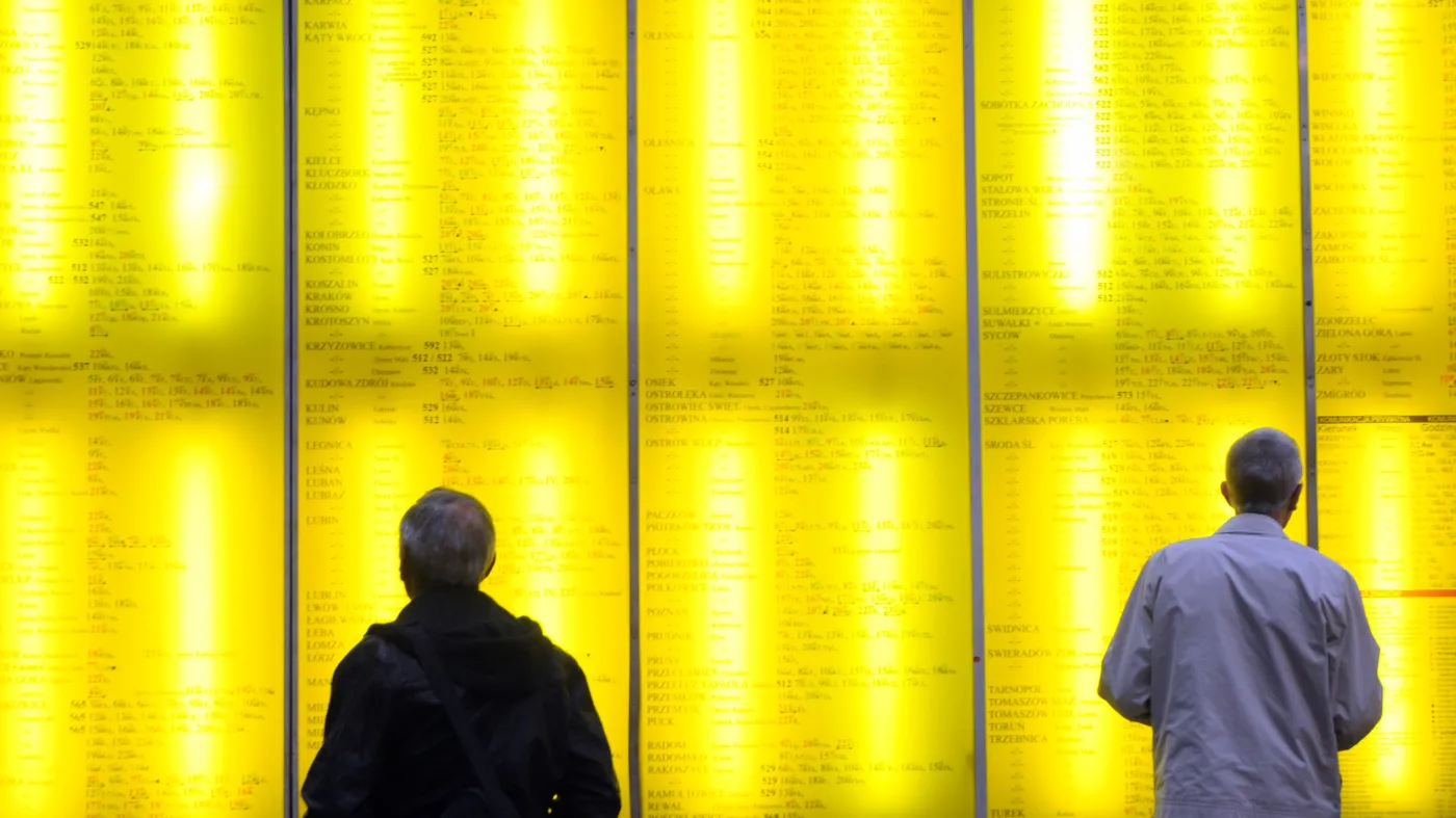 Zarządca lubelskich dworców zarejestrował większą liczbę przyjeżdżających z Ukrainy