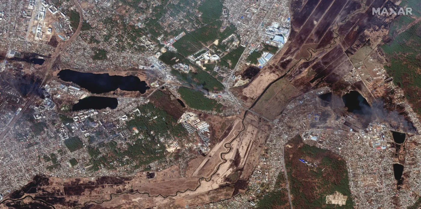 Podkijowski Irpiń został wyzwolony z rąk Rosjan