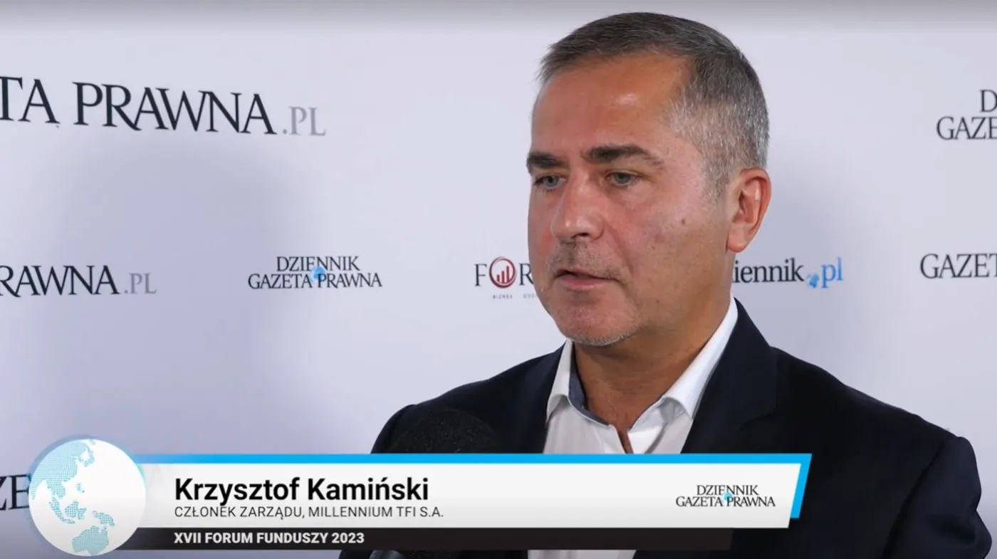 Krzysztof Kamiński, członek zarządu Millennium TFI S.A. 