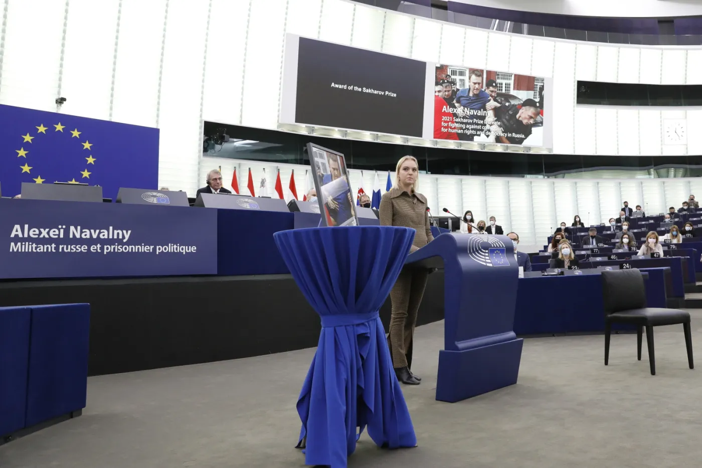 Córka Nawalnego w PE: Próby ugłaskiwania dyktatorów zawsze kończą się fiaskiem