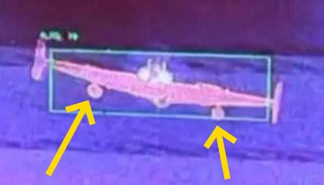 Film z ukraińskiego przechwytującego drona. Widać miny