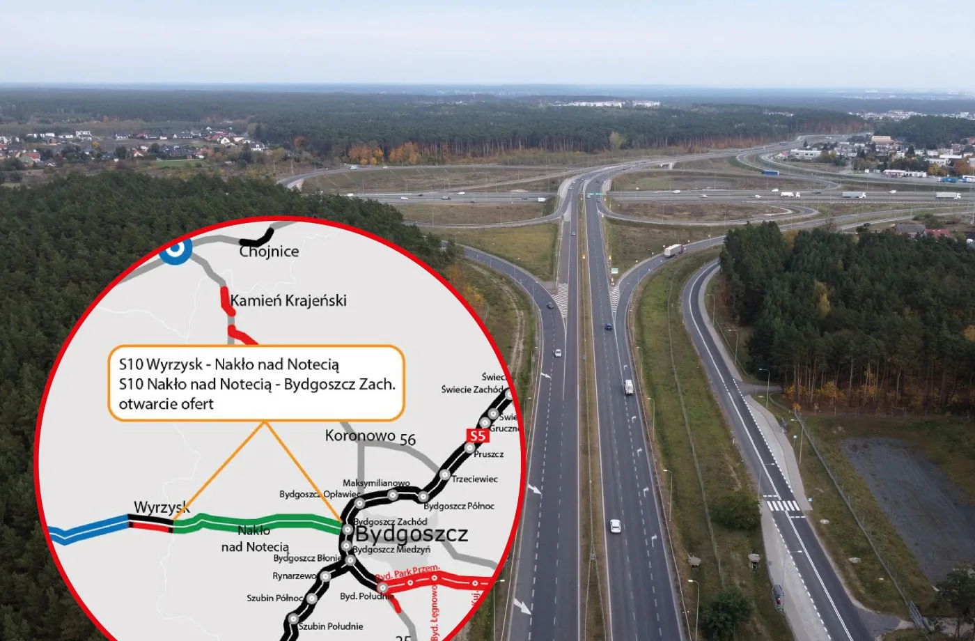 Strategiczna trasa dla Europy. 20 chętnych na budowę dwóch odcinków S10