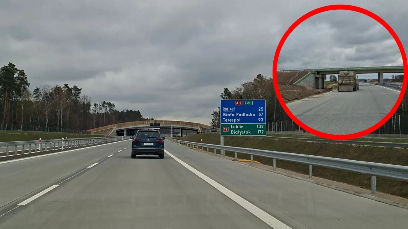 Nowa autostrada wciąż zamknięta. Najpierw przeszkodziła historia, potem śnieg i mróz
