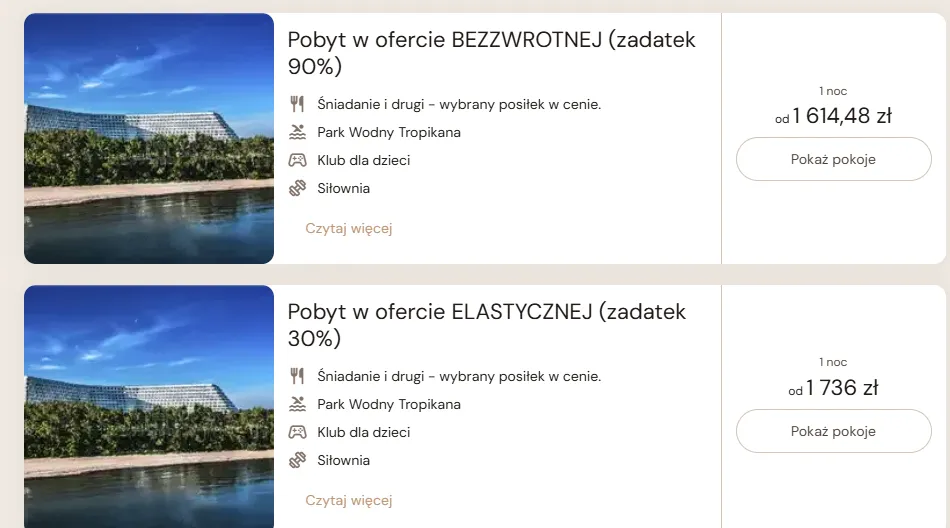 Hotel Gołębiewski Pobierowo - rezerwacje wakacje 2026