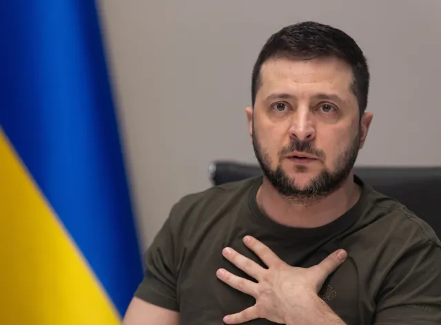 Zełenski: Rosyjskie miny na Morzu Czarnym i Morzu Azowskim mogą zatrzymać każdy statek