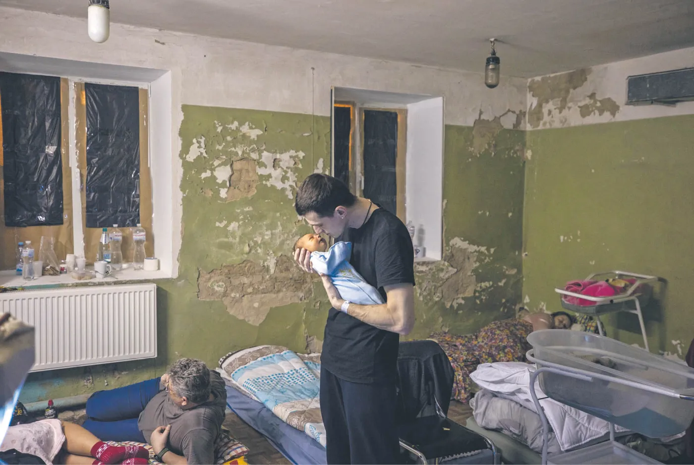 Szpitalw Kijowiepodczas ataku bombowego20 marca 2022 r.