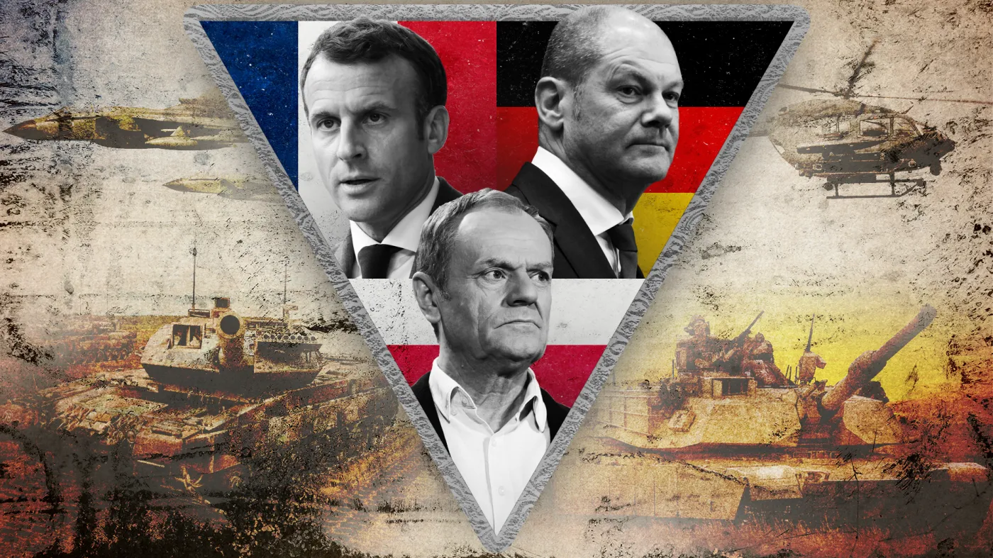 Trójkąt Weimarski trzeszczy w szwach. Francja i Niemcy mówią różnymi głosami ws. Ukrainy