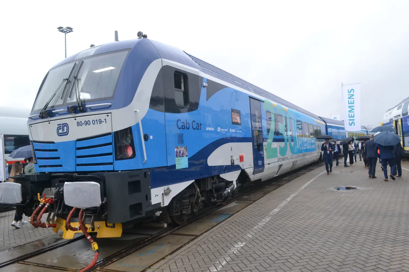 Skład Vectrain dla Kolei Czeskich. Fot. Krzysztof Śmietana