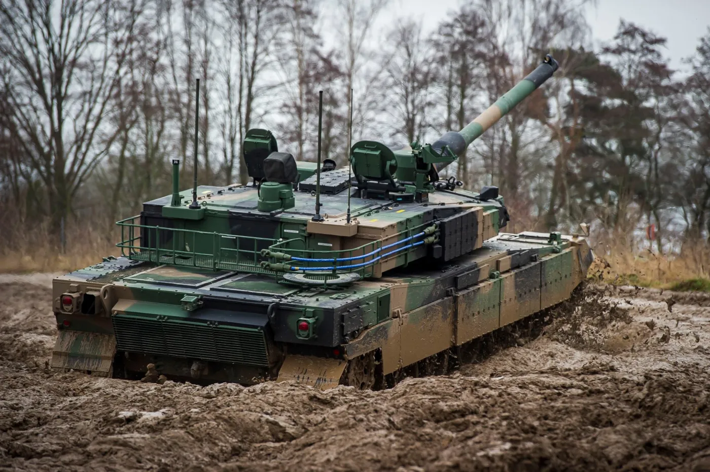 Polska zamówiła dotychczas 180 czołgów K2 Czarna Pantera.