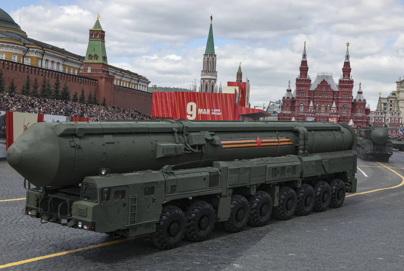 Rosja szykuje nocny pokaz siły. Międzykontynentalna rakieta ma zastraszyć Europę