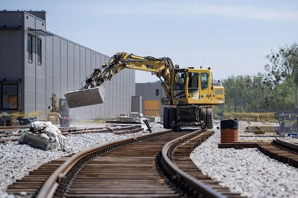 Budowa linii M2; maj 2025; fot. Metro Warszawskie M. Czerski