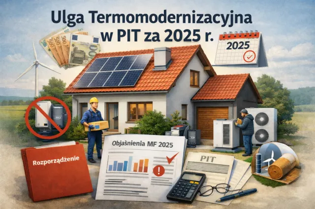 Ulga termomodernizacyjna za 2025 r. Przypominamy zasady i pokazujemy, co się zmieniło!