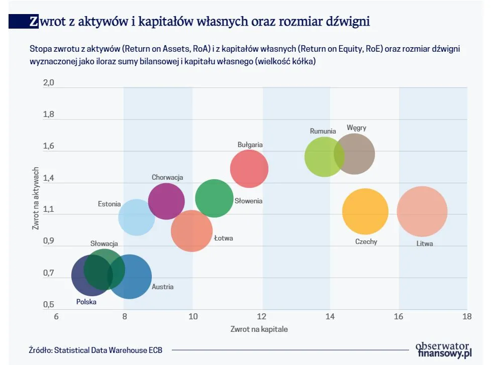 Zwrot z aktywów i kapitałów własnych oraz rozmiar dźwigni