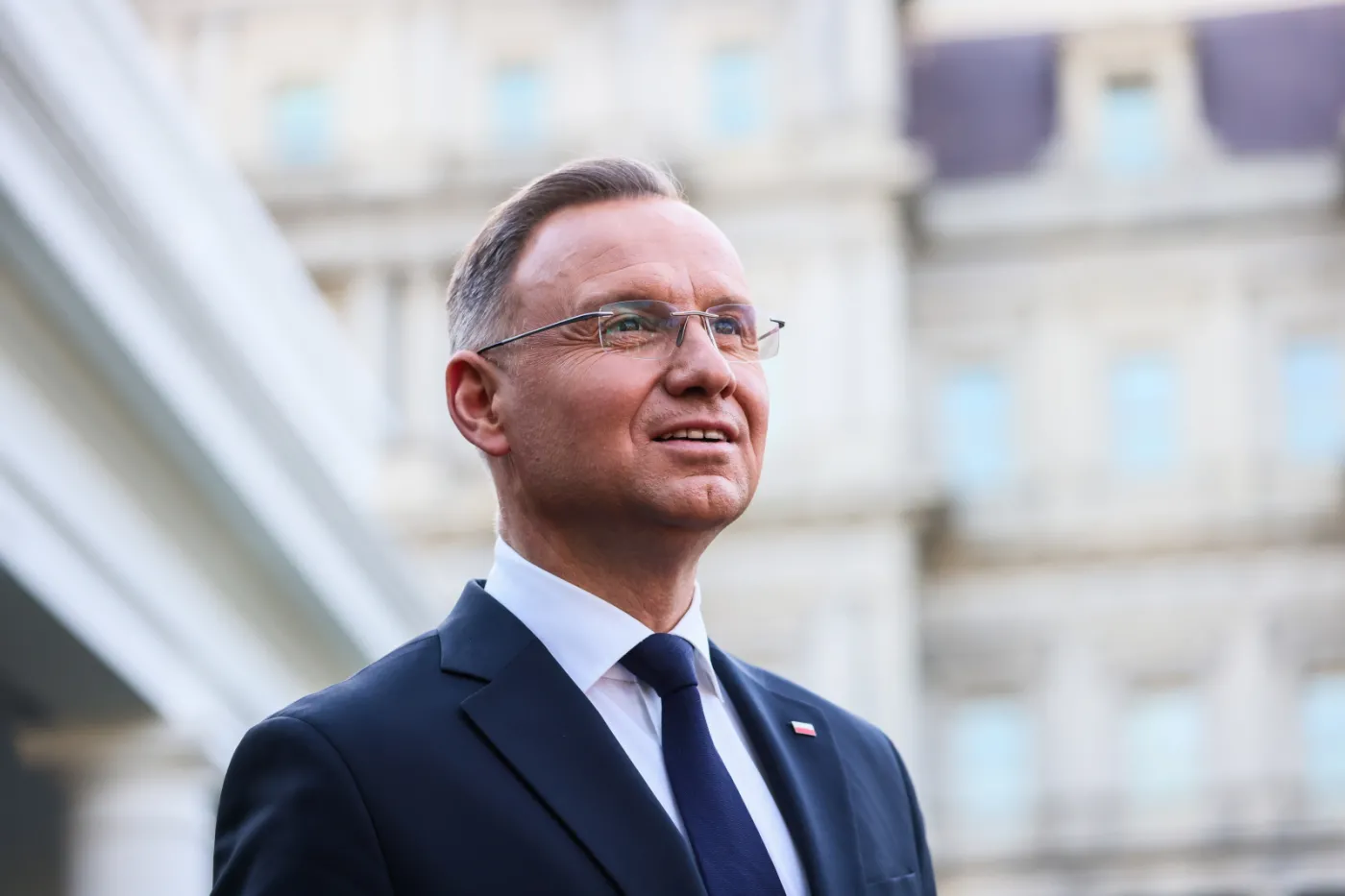 Andrzej Duda przybył do Brukseli. Spotka się z szefem NATO